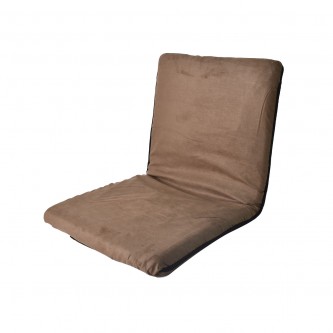 كرسي رحلات قماش ارضي قابل للطي بني YM-587304