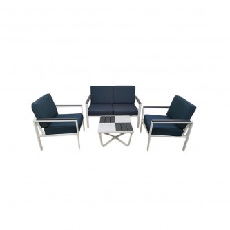 Iron outdoor seating set for 4 people YM500339