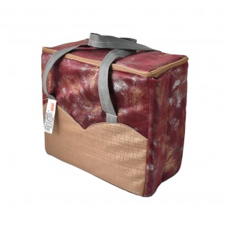 Canvas thermos bag, 2 compartments, multiple colors, 201210H 004