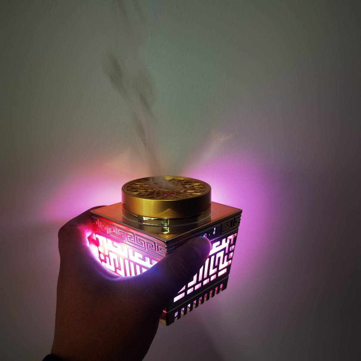 مبخره كهربائية متنقلة مضيئة مع القرآن الكريم كاملا SQ-209P مبخره كهربائية متنقلة مضيئة مع القرآن الكريم كاملا SQ-209P