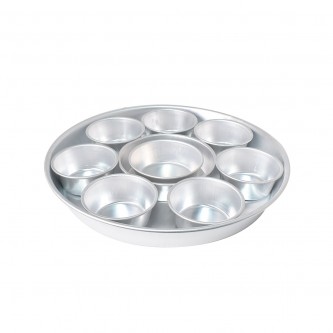 Metal breakfast tray set 10 pieces FM6004387