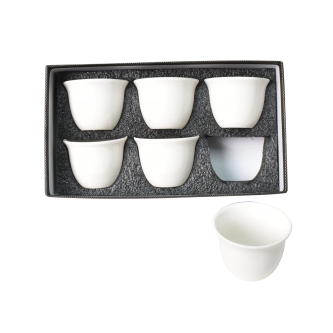 طقم فناجين قهوة سيراميك 6 قطعة ZD017-3
