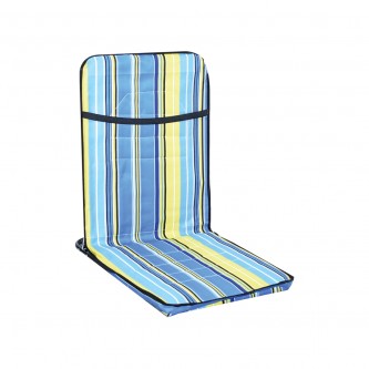 Foldable ground fabric camping and travel chair, colors AF502019