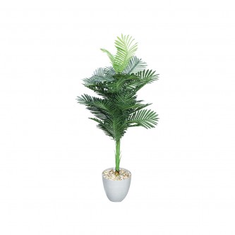 Artificial green tree with plastic base, 180 cm AF-500552