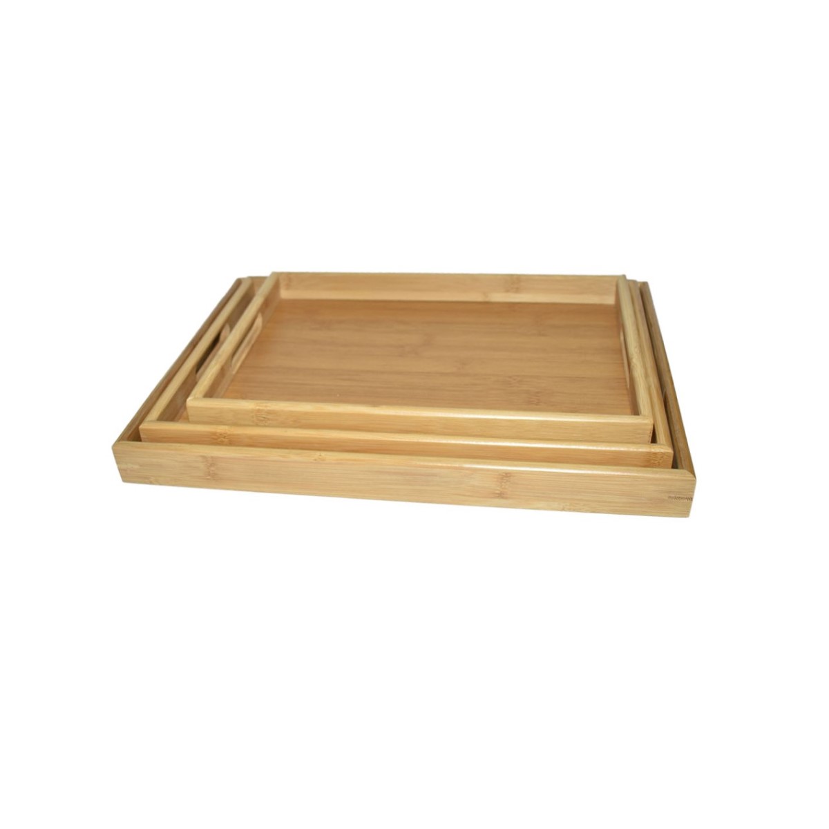 طقم طوفريات خشب مستطيل 3 قطعة AF503116 طقم طوفريات خشب مستطيل 3 قطعة AF503116