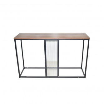 طاولة مدخل خشب 130× 40 × 80 سم بني / اسود ZM2356B