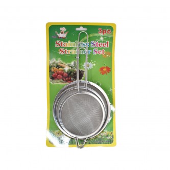 Steel strainer 3 pieces AF500473