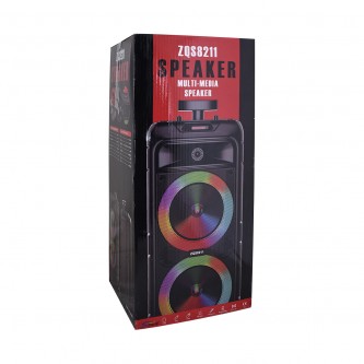 Bluetooth speaker with wired microphone and remote control ZQS8211