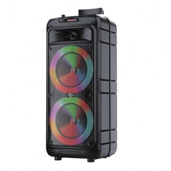 Bluetooth speaker with wired microphone and remote control ZQS8211