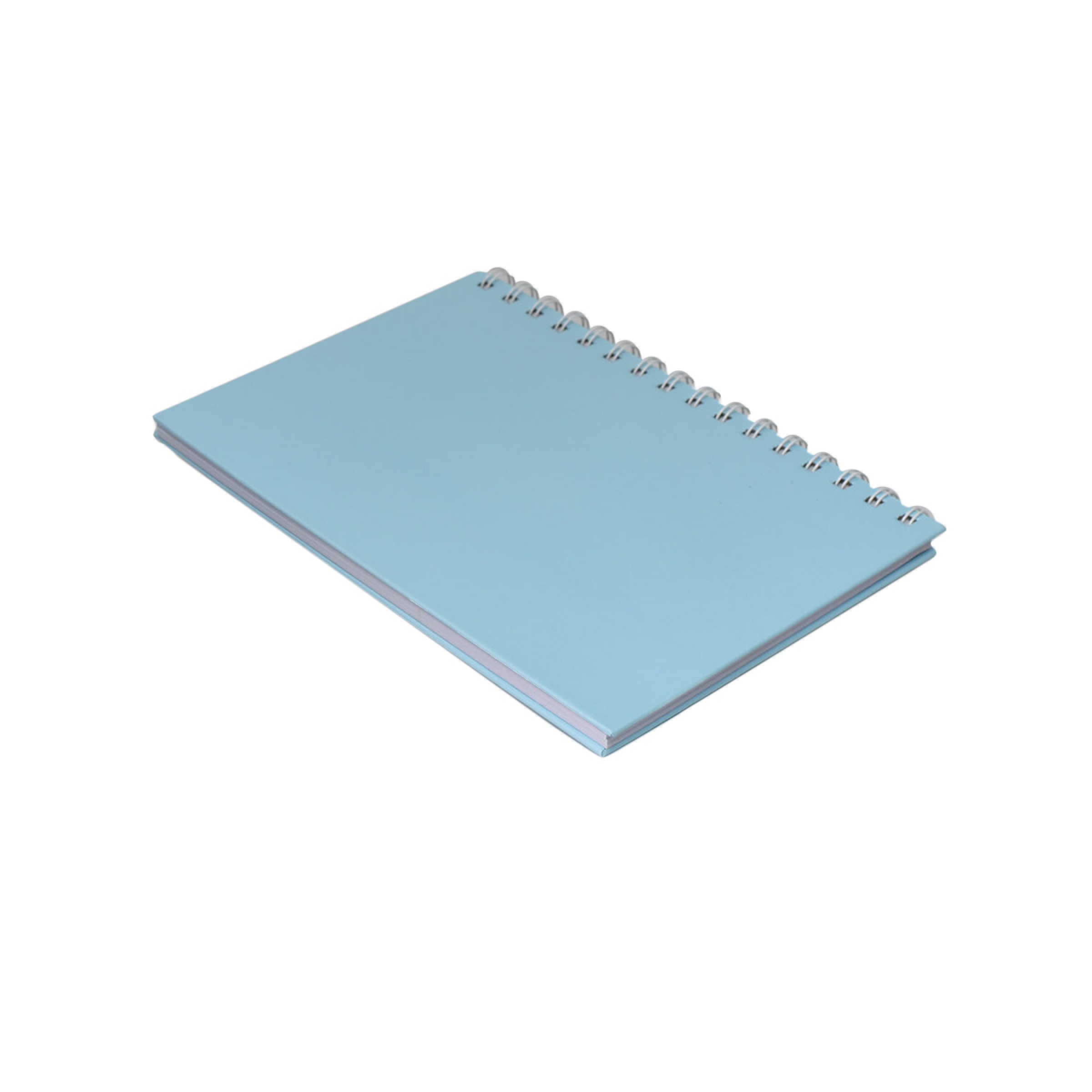 Arabic wire notebook, 60 A5 sheets, hard cover, multiple colors, AF-600372