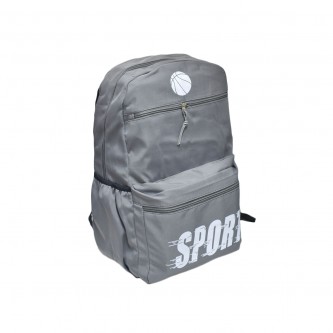 School backpack 18 inches, gray AF600486