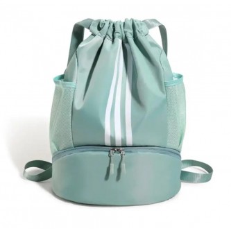 School backpack, 16 inches, green, AF600213