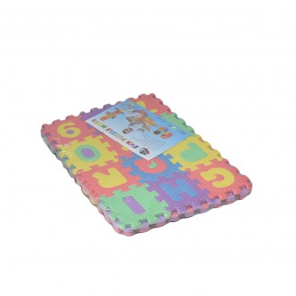 Foam puzzle mat for children to teach letters and numbers, 3 pieces AF-600196