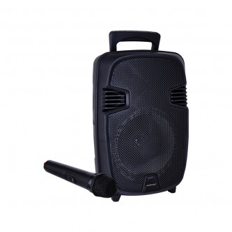 Microduos Bluetooth Speaker with Wireless Mic and Remote Control MD-803