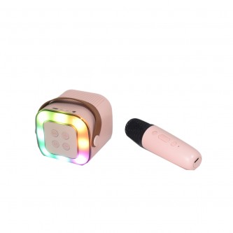 Y1 mini bluetooth speaker with wireless microphone, multiple colors