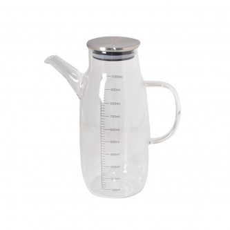 Clear glass oiler 1000 ml 9500697