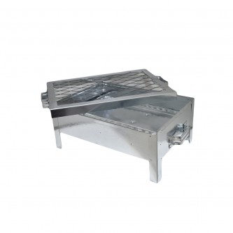 Metal grill pan, 40 x 29 x 17 cm