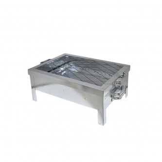 Metal grill pan, 40 x 29 x 17 cm