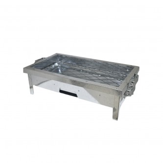 Metal grill pan, 55 × 30 × 17 cm