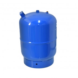 Chinese refillable gas cylinder for travel, 5.0 kg - 12 liters