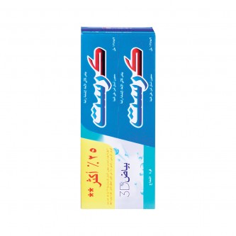 Crest 3D White Toothpaste Mint Power 2pcs x 125ml