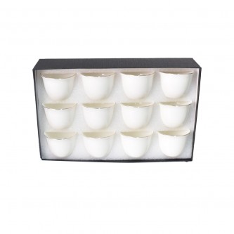 Ceramic coffee cup set 12 pieces 810680