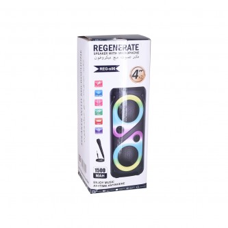 Bluetooth speaker with wired microphone REG-s06