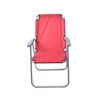 Red foldable camping and trekking chair MF6001558