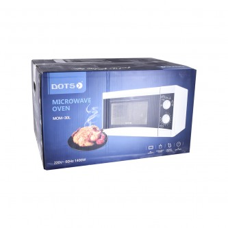 Dots electric microwave, 30 liters, 1400 watts, MOM-30L