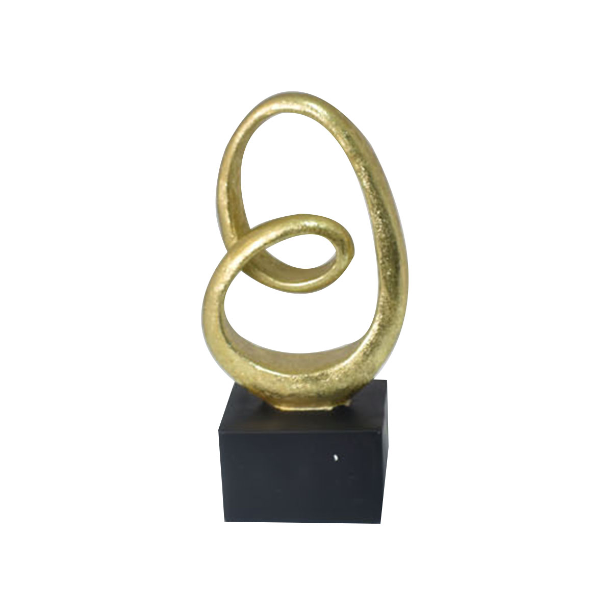 مجسم ديكور اسود ذهبي MF-6001875 مجسم ديكور اسود ذهبي MF-6001875