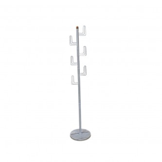 Metal clothes hanger, 178 cm, white, TOP2701