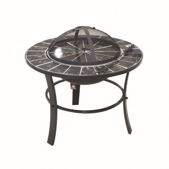 Marble grill and heating pan, 60 x 60 x 46 cm, AZ7790