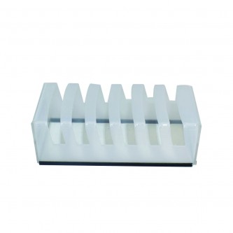 Rectangular acrylic dish stand 1020073