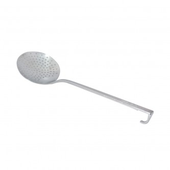 Perforated aluminum spoon, 49 cm, 1019520