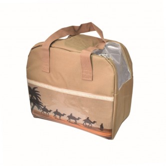 Canvas thermos bag, 2 compartments, multiple colors, MF6004766