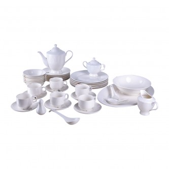 Ceramic dinnerware set 47 pieces 9501400