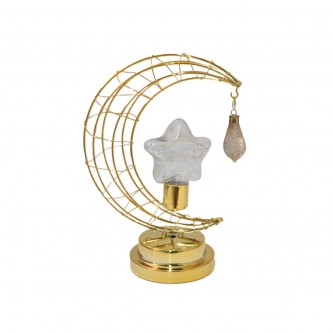 Luminous metal lantern 16 x 9 x 23 cm AF-501068