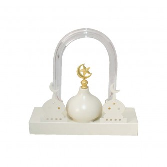Luminous Metal Lantern 21 x 7.5 x 20 cm MF6004476