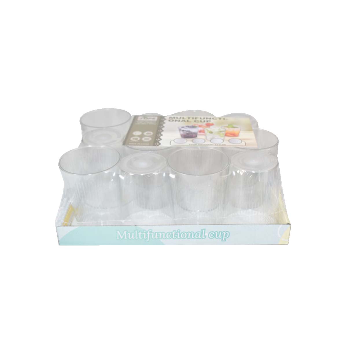 طقم كاسات بلاستيك شفاف 12 قطعة 290 مل FM6004830 طقم كاسات بلاستيك شفاف 12 قطعة 290 مل FM6004830