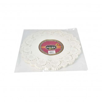 White Round Lace Paper 90pcs 26.7cm FW6004746