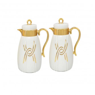 Retan Thermos Set, 2 Pieces, 1.0/1.0L, K1240809/2IVYMG