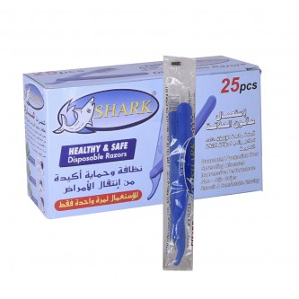 Shark disposable razor blades, 25 pieces