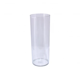 فازة اكريليك شفاف اسطواني 15× 39.5 سم 1017716