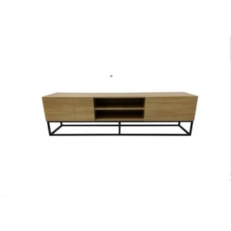 طاولة تلفاز خشبية مع ارفف 200× 40 × 50 سم بيج TV-2501 