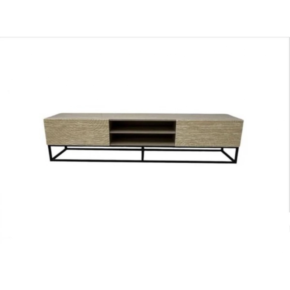 طاولة تلفاز خشبية مع ارفف 180× 40 × 50 سم بيج استون TV-2501