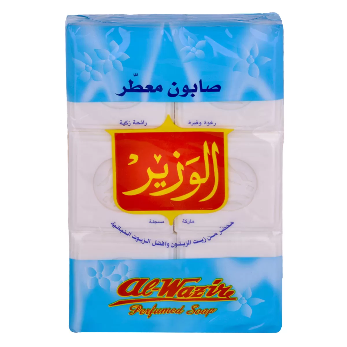 صابون معطر الوزير  900 جرام  - كيس  6 حبة