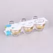 فنجان زجاج  6 حبة موديل LA-P-C-6G
