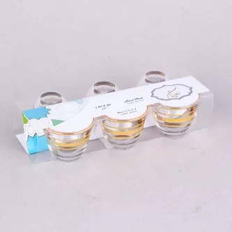  فنجان زجاج  6 حبة موديل LA-P-C-6G