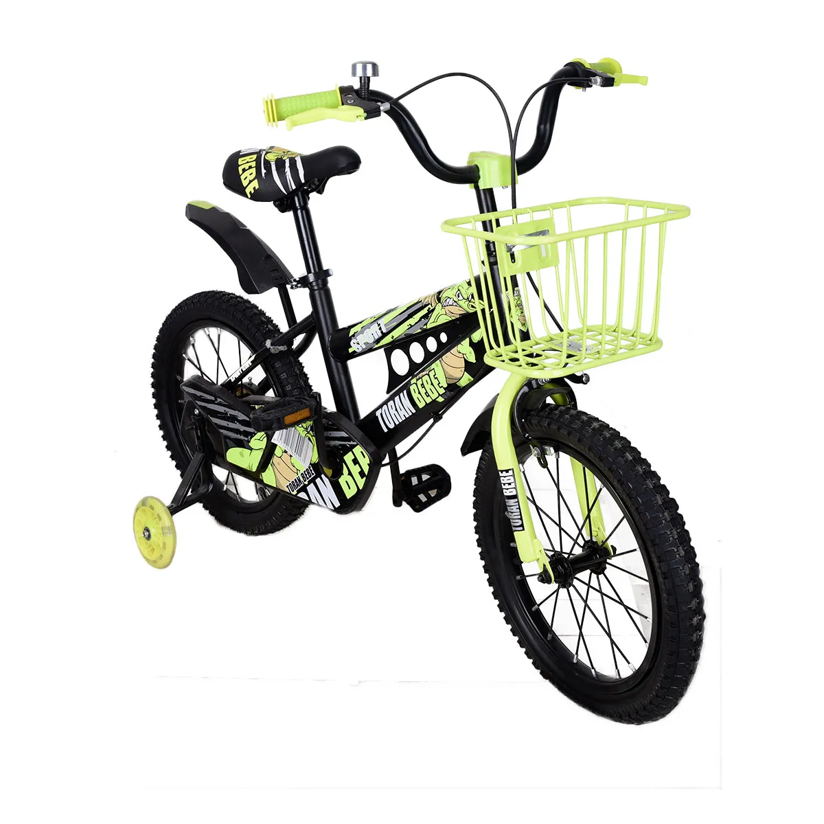 Iron bike 16 inch green - 5690