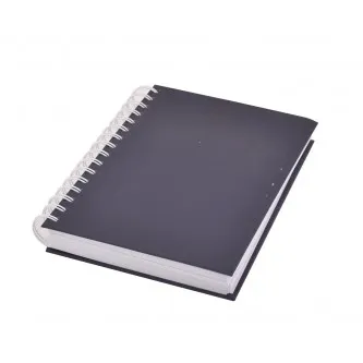 دفتر سلك انجليزي 200 ورقة A5 بغلاف مقوى , الوان 
